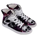 Skull Women s Hi-Top Skate Sneakers View3