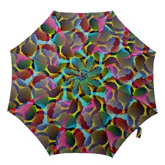 3d Pattern Mix Hook Handle Umbrellas (medium) by Sapixe