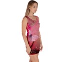 Wonderful Butterflies With Dragonfly Bodycon Dress View3