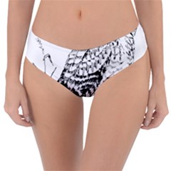 Animal Bird Forest Nature Owl Reversible Classic Bikini Bottoms by Nexatart