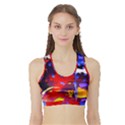 Balboa   Island On A Sand 13 Sports Bra with Border View1