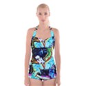 Woman Spirit Boyleg Halter Swimsuit  View1