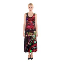 Bloody Coffee 2 Sleeveless Maxi Dress by bestdesignintheworld