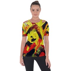 Fish And Bread1/1 Short Sleeve Top by bestdesignintheworld