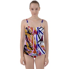 Immediate Attraction 6 Twist Front Tankini Set by bestdesignintheworld