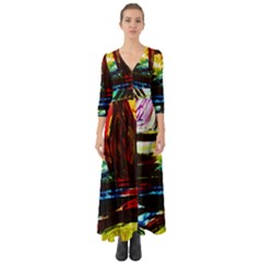 House Will Be Built 2 Button Up Boho Maxi Dress by bestdesignintheworld