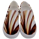 Digital Tree Fractal Digital Art Men s Canvas Slip Ons View1