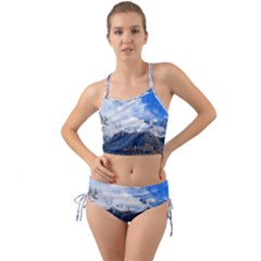 Mountains Alpine Nature Dolomites Mini Tank Bikini Set by Simbadda