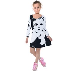 Cupid Kids  Long Sleeve Velvet Dress by StarvingArtisan