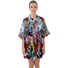 Eden Garden 6 Quarter Sleeve Kimono Robe by bestdesignintheworld