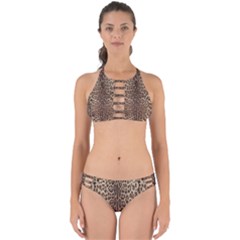 Leopard Print Perfectly Cut Out Bikini Set by CasaDiModa