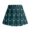 Summer palms pattern Mini Flare Skirt View1