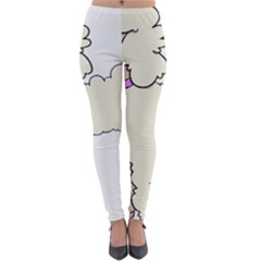 Poodle Dog Breed Cute Adorable Lightweight Velour Leggings by Nexatart