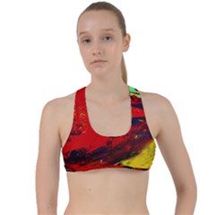 Balboa   Island On A Sand 19 Criss Cross Racerback Sports Bra by bestdesignintheworld