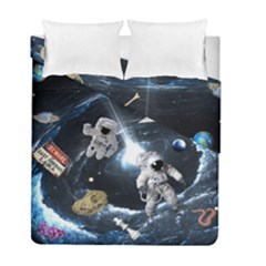 We Found Laika Duvet Cover Double Side (full/ Double Size) by Valentinaart