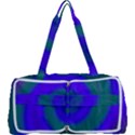 Swirl Green Blue Abstract Multi Function Bag	 View1