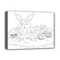 Coloring Picture Easter Easter Bunny Deluxe Canvas 16  x 12   View1