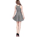 Black and White Checkerboard Weimaraner Reversible Sleeveless Dress View2