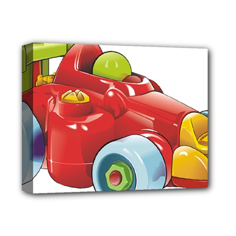 Car Vehicle Racing Car Formula Deluxe Canvas 14  X 11  by Sapixe