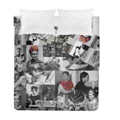 Frida Kahlo Pattern Duvet Cover Double Side (full/ Double Size) by Valentinaart