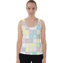 Background Abstract Pastels Square Velvet Tank Top View1