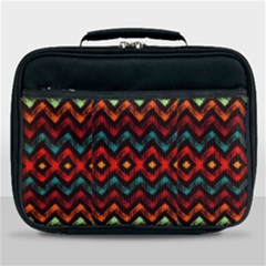 Seamless Native Zigzags By Flipstylez Designs Lunch Bag by flipstylezfashionsLLC