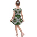 Fantasy Jasmine Paradise Love Mandala Kids Cap Sleeve Dress View2