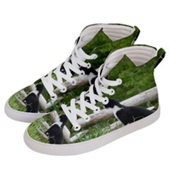 Farm Cat Men s Hi-top Skate Sneakers by IIPhotographyAndDesigns