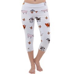 Farm Animals Capri Yoga Leggings by IIPhotographyAndDesigns