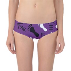 Purple Classic Bikini Bottoms by HASHDRESS