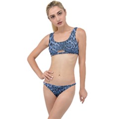 Blue Leopard The Little Details Bikini Set by CasaDiModa