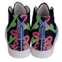 Dress And Flowers Men s Hi-Top Skate Sneakers View4