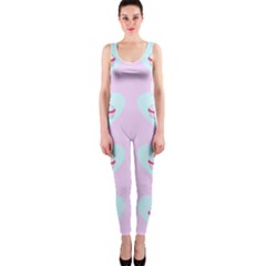 Pink Cupcake One Piece Catsuit by snowwhitegirl