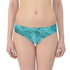 Green Ocean Splash Hipster Bikini Bottoms by snowwhitegirl