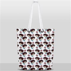 Redhead Girl Pattern Full Print Rope Handle Tote (small) by snowwhitegirl