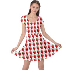 Strawberries Cap Sleeve Dress by snowwhitegirl