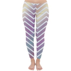 Ombre Zigzag 01 Classic Winter Leggings by snowwhitegirl