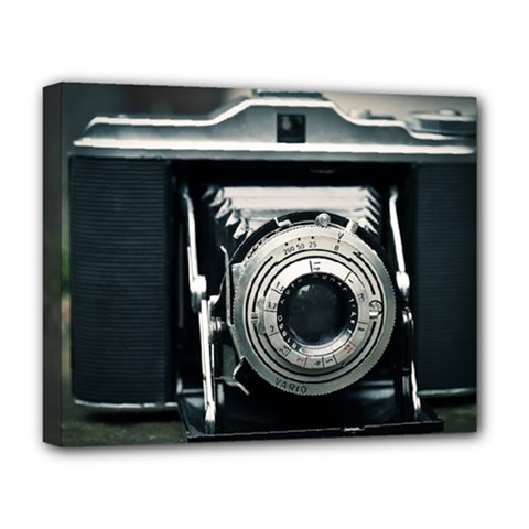 Photo Camera Deluxe Canvas 20  X 16  (stretched) by vintage2030