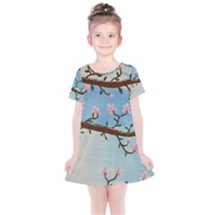 Magnolias Kids  Simple Cotton Dress by lwdstudio