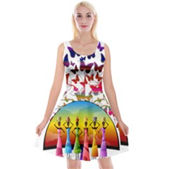 African Americn Art African American Women Reversible Velvet Sleeveless Dress by AlteredStates