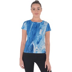 Water Short Sleeve Sports Top  by WILLBIRDWELL