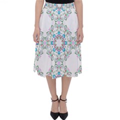 Embroidery Paisley Classic Midi Skirt by snowwhitegirl