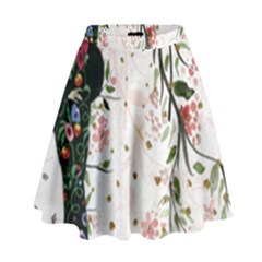 Background 1426655 1920 High Waist Skirt by vintage2030