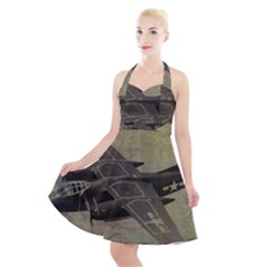 War 1326244 1920 Halter Party Swing Dress  by vintage2030