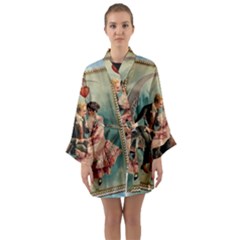 Valentine 1171222 1280 Long Sleeve Kimono Robe by vintage2030