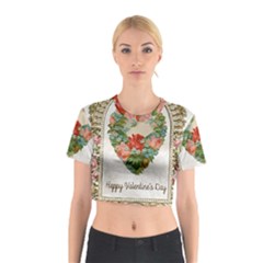 Valentines Day 1171148 1920 Cotton Crop Top by vintage2030