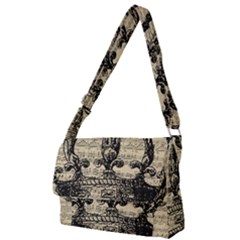 Vintage 1061571 1920 Full Print Messenger Bag by vintage2030