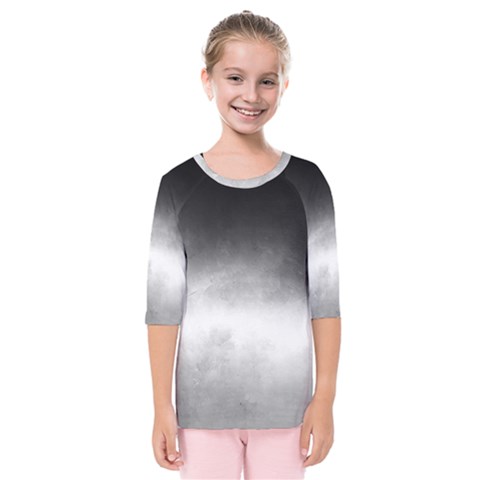 Ombre Kids  Quarter Sleeve Raglan Tee by Valentinaart