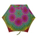 Mandala Tile Background Geometric Mini Folding Umbrellas View1