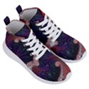 Fractal Art Artwork Design Women s Lightweight High Top Sneakers View3